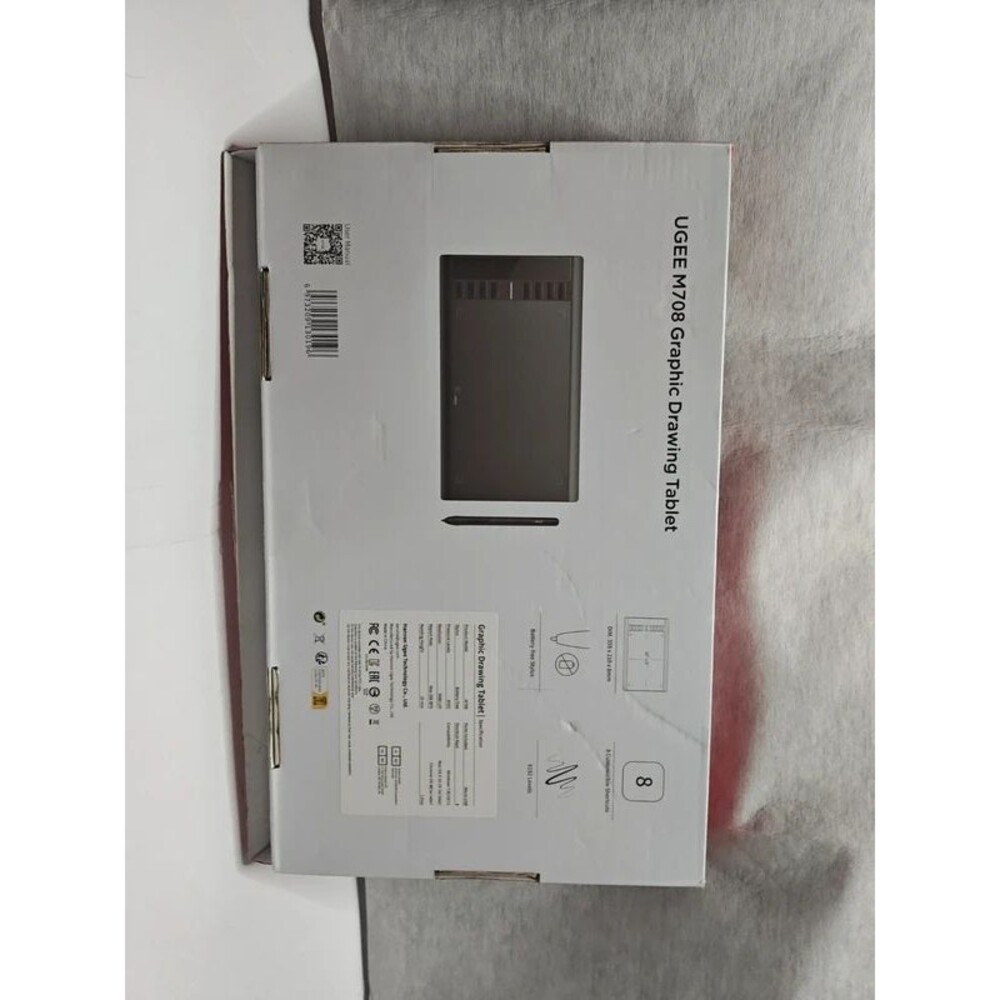 Ugee M708 Graphics Drawing Tablet with Stylus Pen & Accessories - Picture 7 of 7